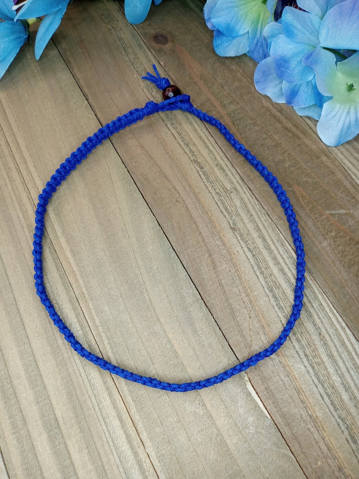 Classic Hemp Necklace - Dark Blue
