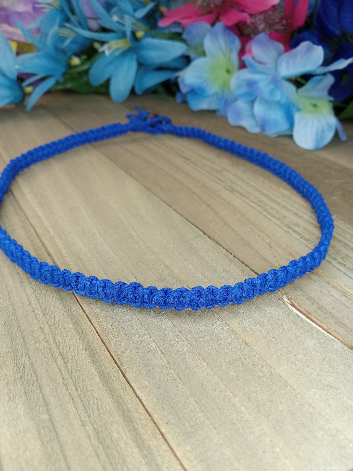 Classic Hemp Necklace - Dark Blue