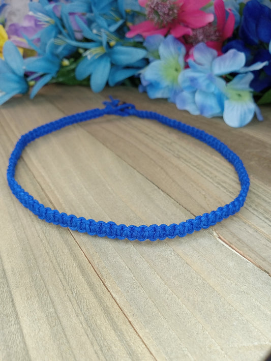 Classic Hemp Necklace - Dark Blue
