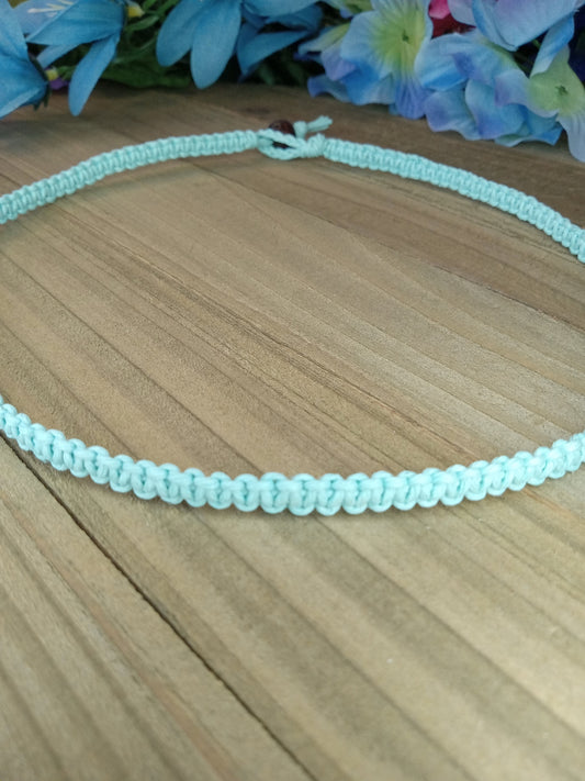 Classic Hemp Necklace - Bermuda Blue