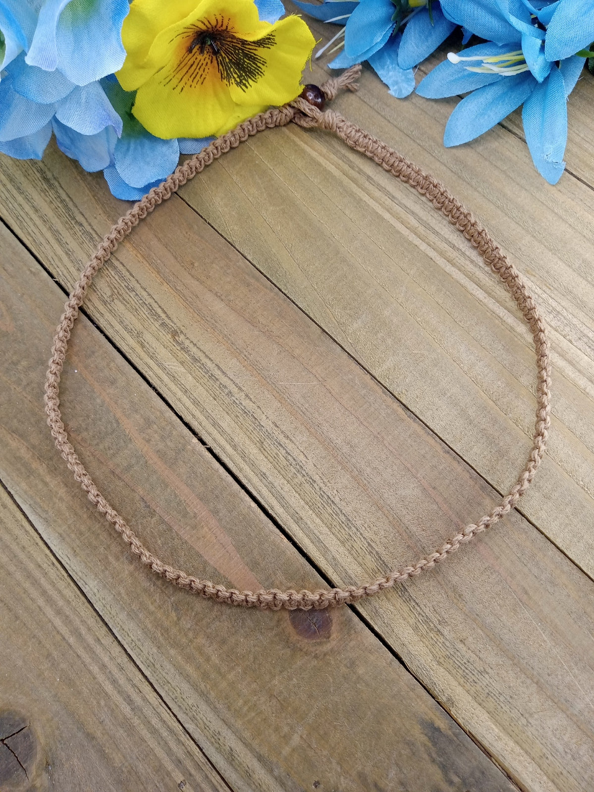 Classic Hemp Necklace - Light Brown