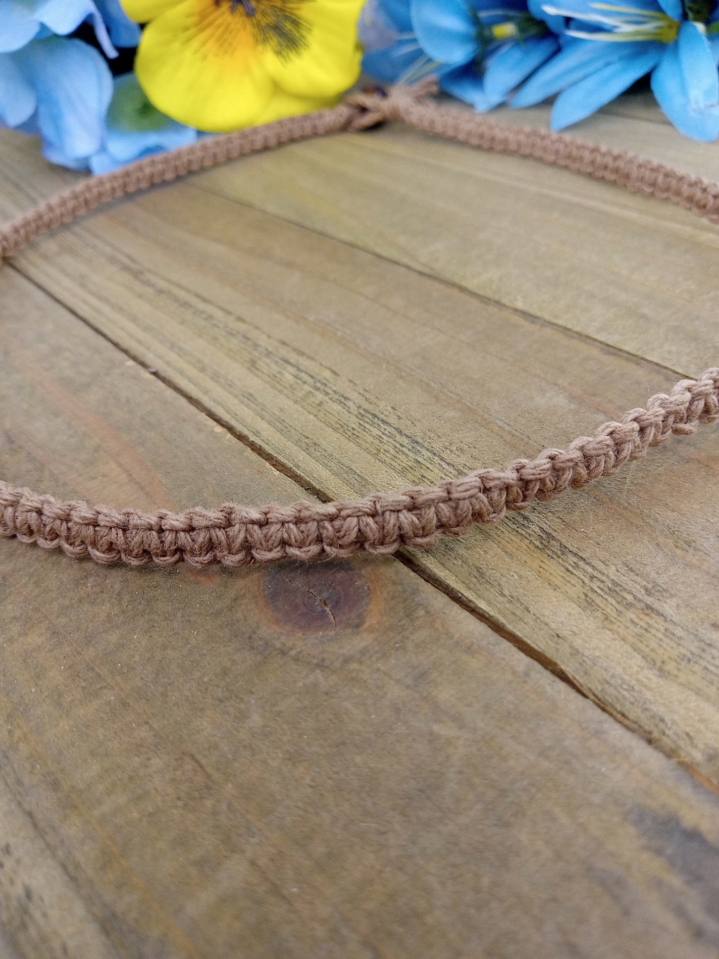 Classic Hemp Necklace - Light Brown